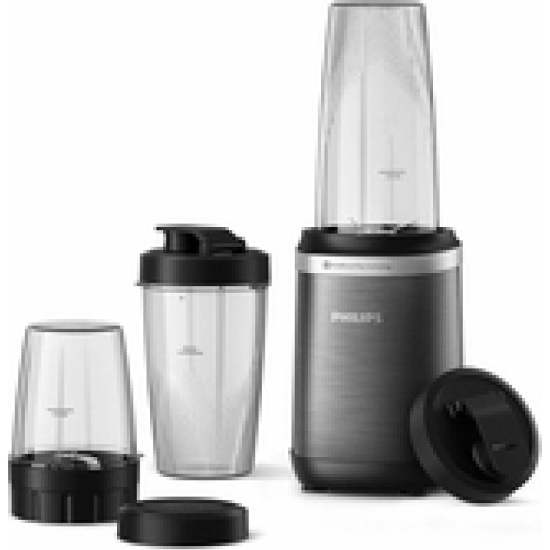 Jaunums! PHILIPS 5000 Series blenderis  1000W  melns (kompl. 3 krūzes) HR2767|00