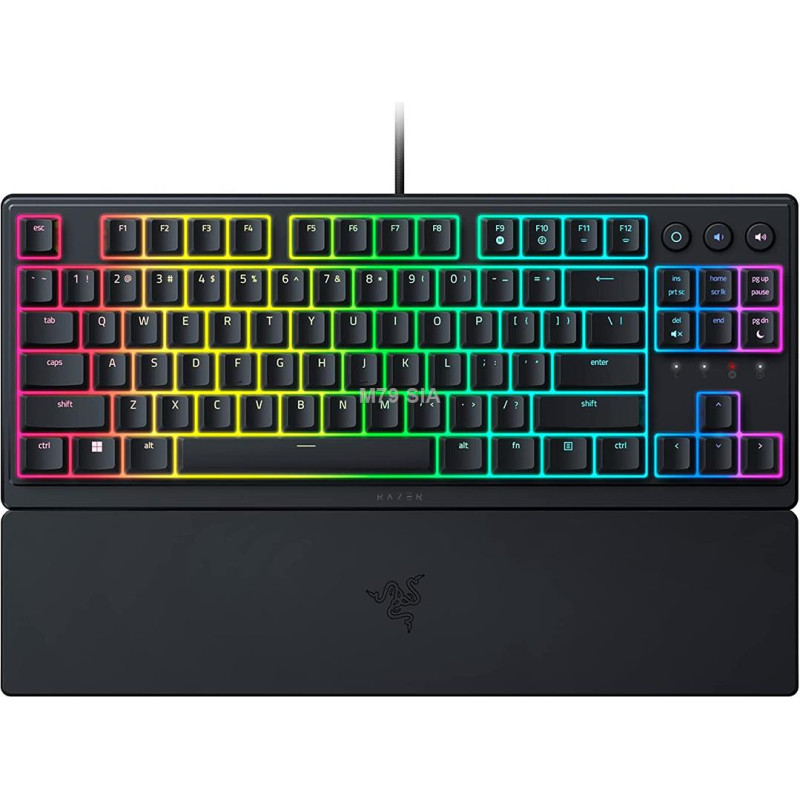 Razer Ornata V3 Tenkeyless RGB LED light   NORD  Wired  Black  Mechanical Gaming keyboard
