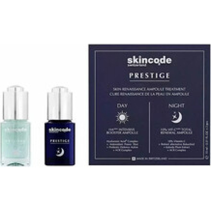 Skincode Prestige Skin Renaissance Ampoule Treatment - Sada denní a noční pleťové péče