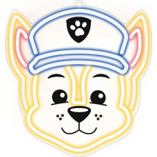 Paw Patrol Hanging neon LED Paw Patrol on plexiglass - Chase OW-130346
