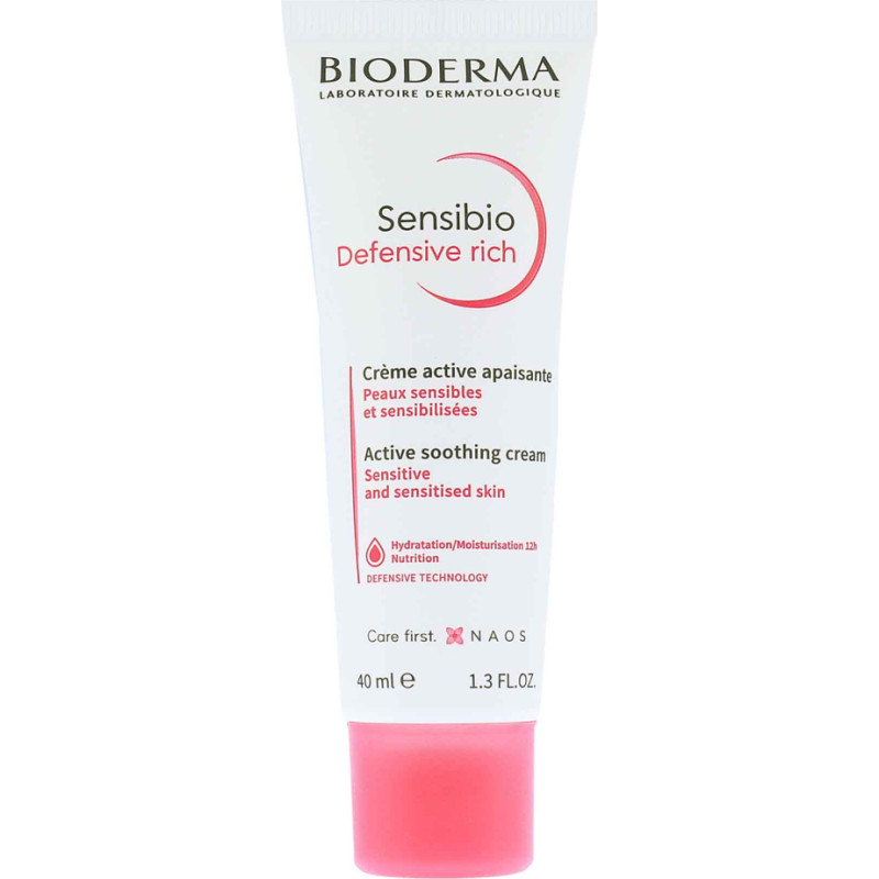 Bioderma Sensibio Defensive Rich soothing cream for sensitive skin 40 ml