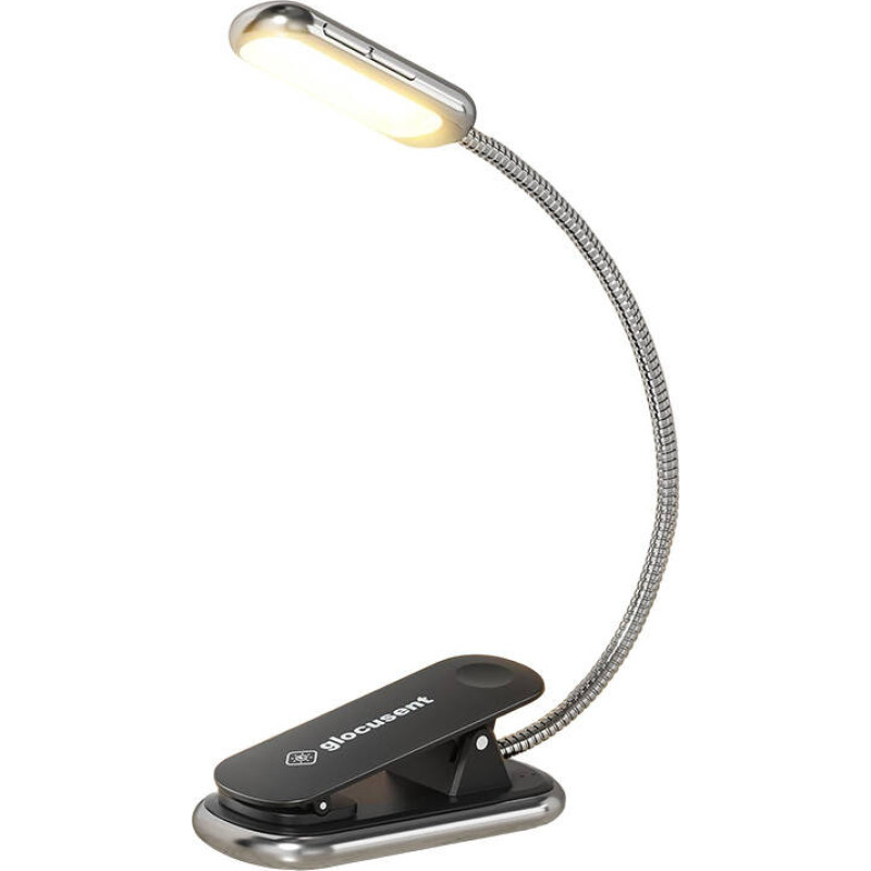 Glocusent Wireless lamp Glocusent Posh Premium book light, USB-C 1000mAh timer (Black)