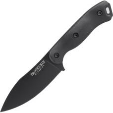 Ka-Bar - Izdzīvošanas nazis Becker Nessmuk - 1095 Cro-Van - Melns - BK19BK
