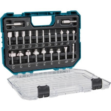 Makita-Akcesoria komplekts 22gb HM maršrutētāja uzgaļi maršrutētājam, 8mm kāts, Makita [D-74778]