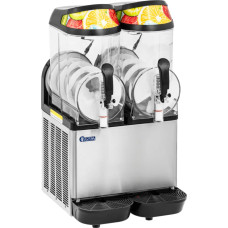 Royal Catering Granitor slush sorbeta mašīna dubultā LED 2 x 12 l 680 W