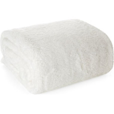 Segas pārvalks no flano mikrošķiedras 150x200 Blink white D91