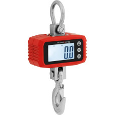 Steinberg Systems Iekarināmie āķa svari noliktavas LCD 1000 kg / 100 g