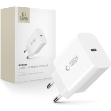 TECH-PROTECT NC20W 1-PORT NETWORK CHARGER PD20W WHITE