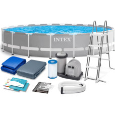 Intex Rāmis dārza baseins 610 x 132 cm 12in1 komplekts 26756