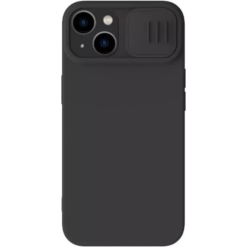 Nillkin CamShield Silky Silicone Case for Iphone 14 Plus black