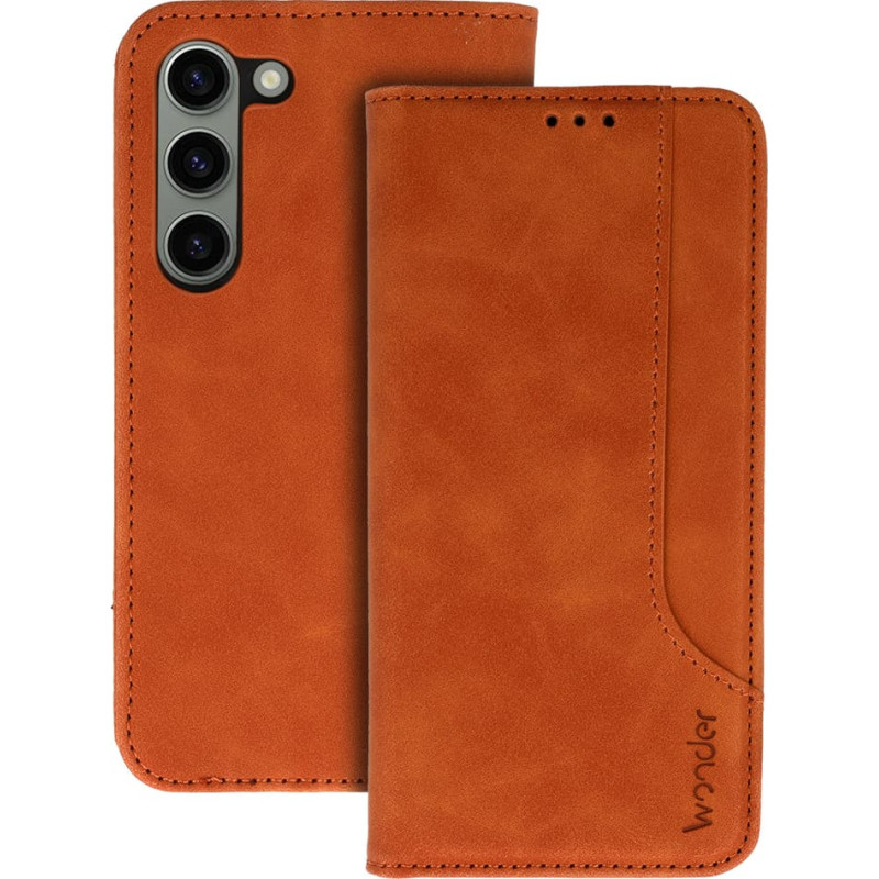 Wonder Prime Case for Samsung Galaxy S23 Plus brown