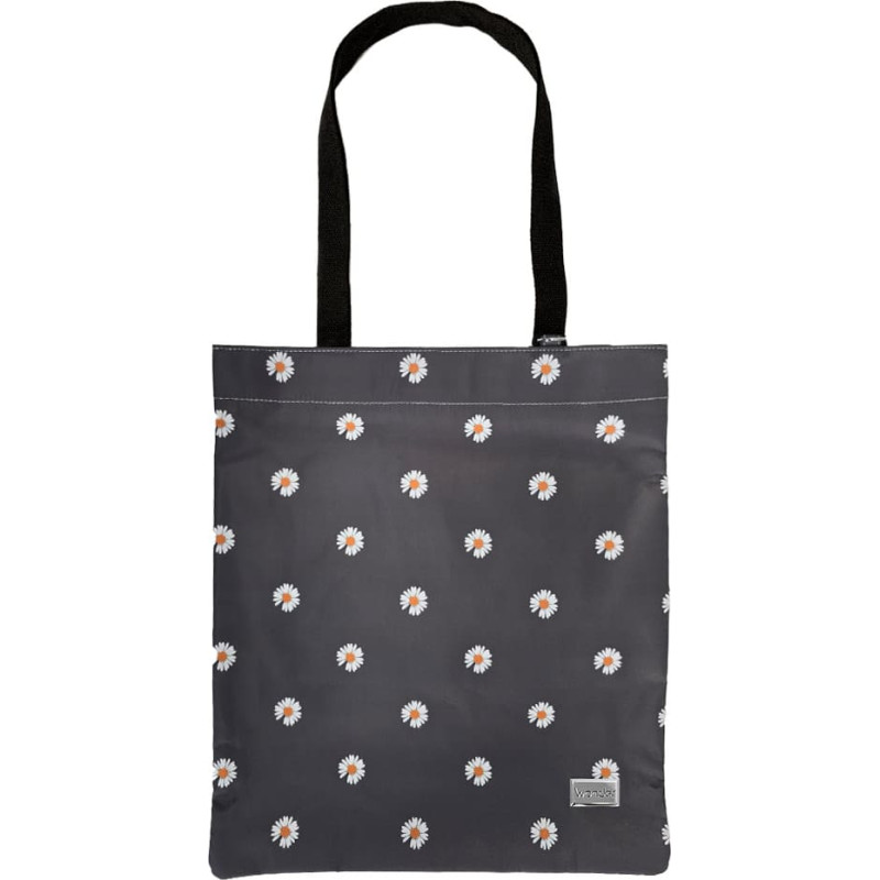 Shopping bag Wonder pattern 3 grey