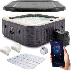 Intex Piepūšamais SPA ar hidromasāžu 4 personām 28450