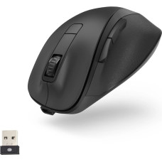 Hama MW-500 V2 Wireless Mouse with Battery - Black
