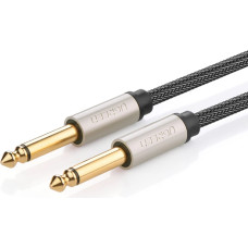 Ugreen Audio kabeļa mono TS ligzda 6,35 mm - ligzda 6,35 mm 2 m - pelēka