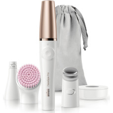 Braun Pro 912 FaceSpa  3-in-1 Facial Care Device  Battery Operated  White|Brown