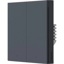 Aqara Smart wall switch H1 (with neutral  double rocker) WS-EUK04 Grey