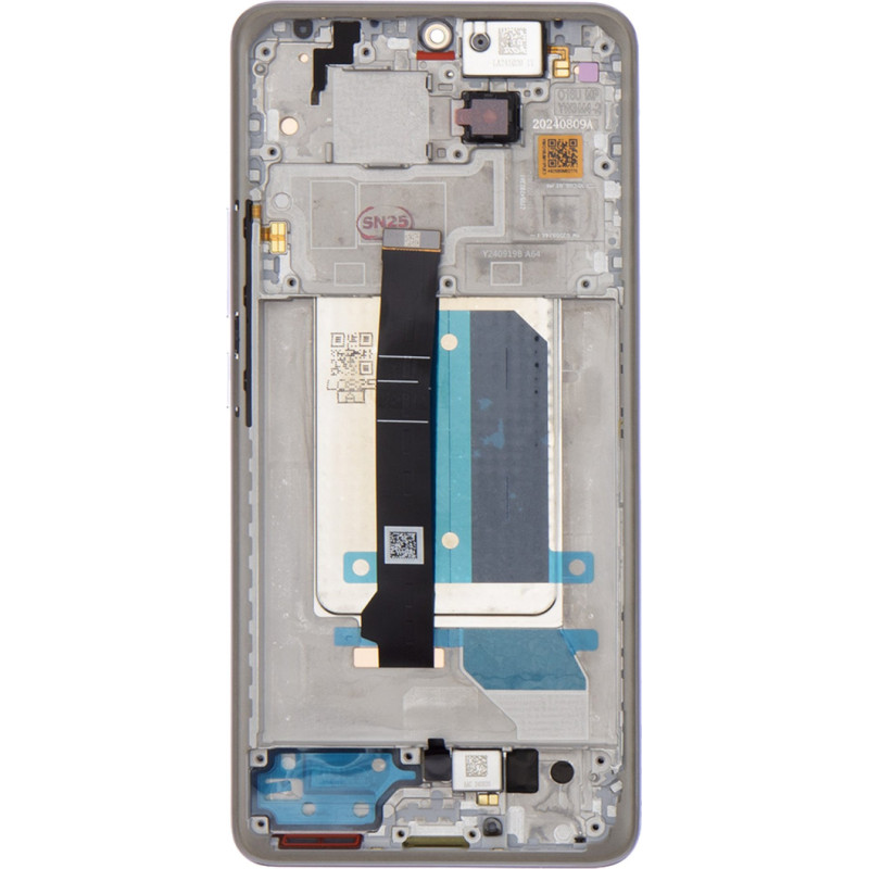 LCD Display + Touch Unit + Front Cover for Xiaomi Redmi Note 14 Pro+ 5G Purple (Service Pack)