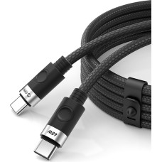 Orico Kabelis CDX 60W 3A Power Delivery USB-C 1m - melns