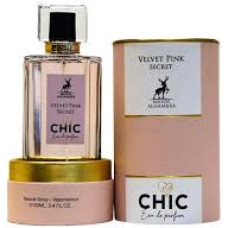 Maison Alhambra Chic Velvet Pink Secret parfimērijas ūdens sievietēm 100 ml