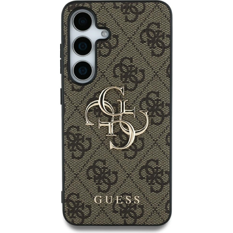 Etui Guess Big 4G Logo Classic Logo do    Samsung Galaxy S25 Ultra brązowy