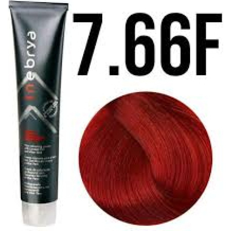 Inebrya Color RED FIRE Hair Coloring Cream (fire red) - Professional hair color 100 ml