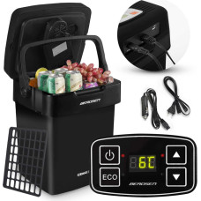 Berdsen Icemax 29 litru ceļojumu ledusskapis, ECO režīms - melns