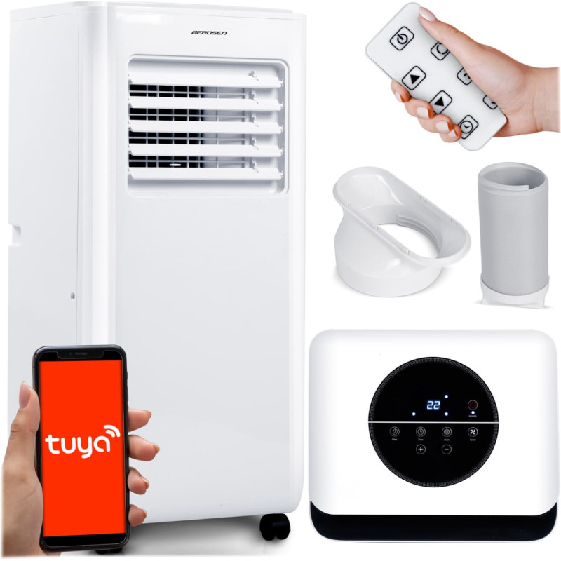 Berdsen Pārnēsājams gaisa kondicionieris ar loga blīvējumu 10000 BTU BD-580