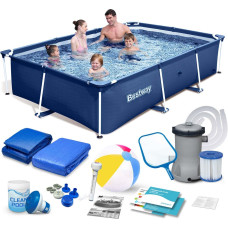 Bestway Dārza baseina rāmja komplekts 259x170x61 cm 15in1 56403N