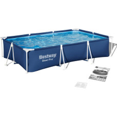 Bestway Dārza baseina rāmis 300 x 201 x 66 cm 5 vienā 56404N