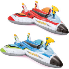 Intex Piepūšamā lidmašīna ar lielgabalu 57536 zila