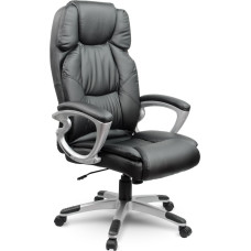 Sofotel Ādas biroja krēsls EG-227 melns