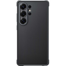 Samsung Izturīgs silikona maciņš Galaxy S25 Ultra tālrunim - melns