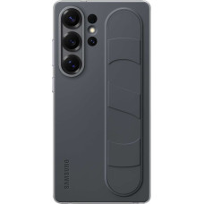 Samsung Stāvvirzāms maciņš ar statīvu Galaxy S25 Ultra tālrunim - melns