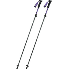 Qunature Nūjošanas alumīnija trekinga nūjas 110 - 130 cm - violetas