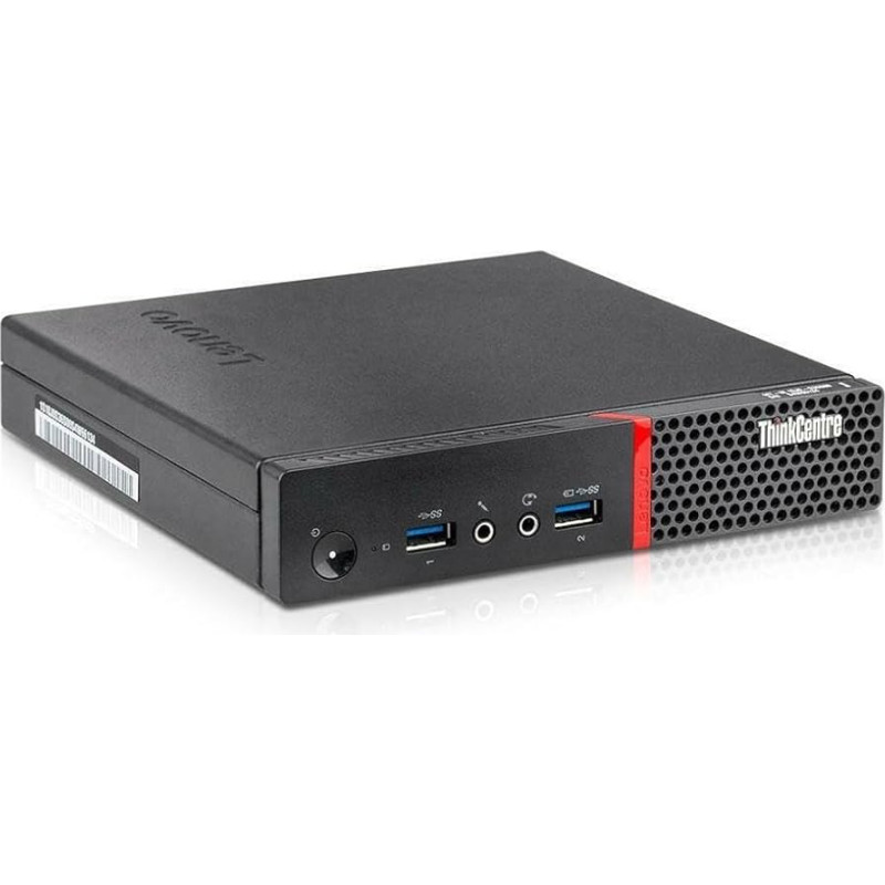 Lenovo ThinkCentre M710q i5 i5-6500T|8GB DDR4|256GB SSD| Windows 10 Pro|Mini dators|melns (atjaunots)