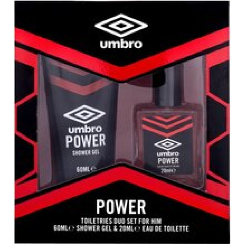 Umbro Power Gift Set EDT 20 ml and shower gel 60 ml