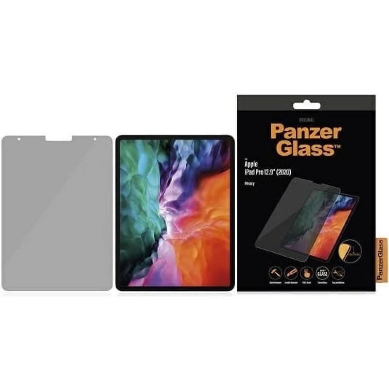PanzerGlass E2E Super+ privacy tempered glass for iPad Pro 12.9