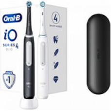 Oral B iO Series 4 Matt Black + Quite White Duo Pack