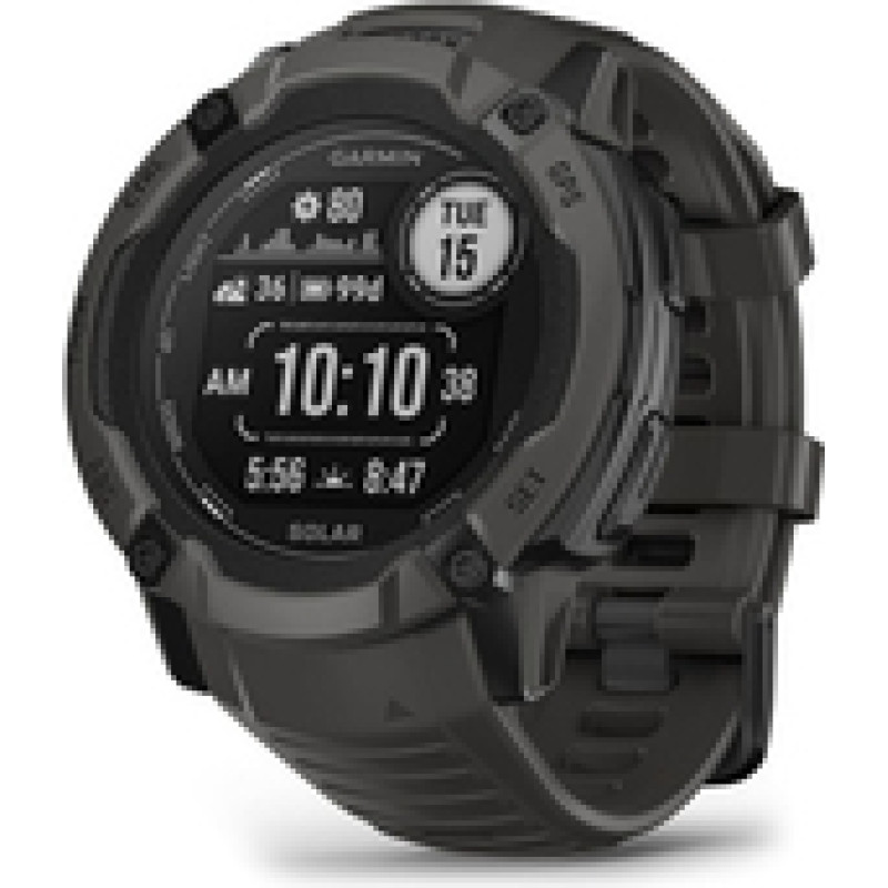 Garmin Instinct 2X Solar  tumsi peleka - Viedpulkstenis Instinct 2X Solar