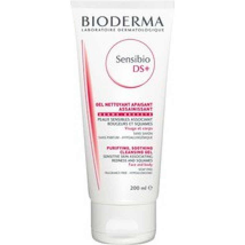 Bioderma SENSIBIO DS + Cleansing Gel - Cleaning foaming gel.