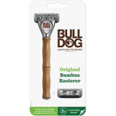 Bulldog Оригинальная бамбуковая машина + 2 запасные головки.