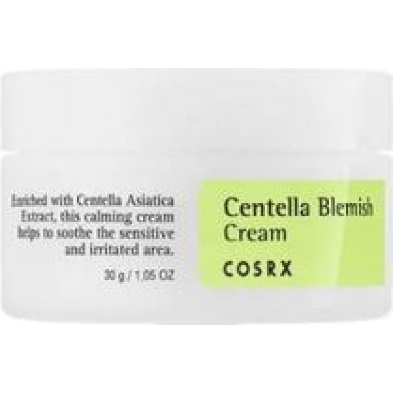 Cosrx Centella Blemish Cream - Soothing facial cream.