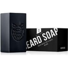 Angry Beards Beard Soap Wesley Wood - Solid soap for cleaning beards.
