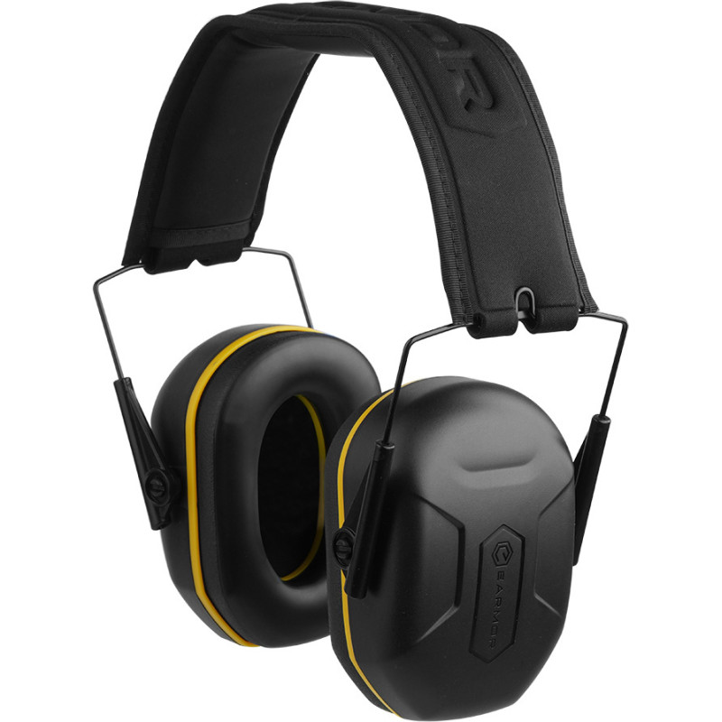 Earmor - Pasīvie dzirdes aizsargi M300L - NRR 27 dB - melni - M300L-BK