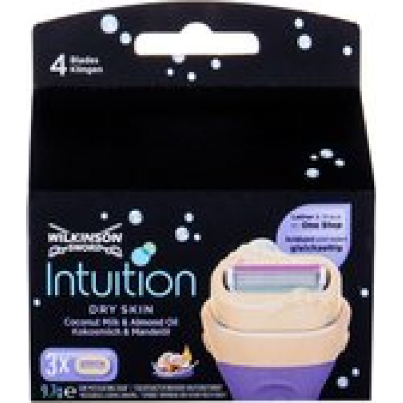 Wilkinson Sword Intuition Dry Skin (3 pcs) - Spare blade
