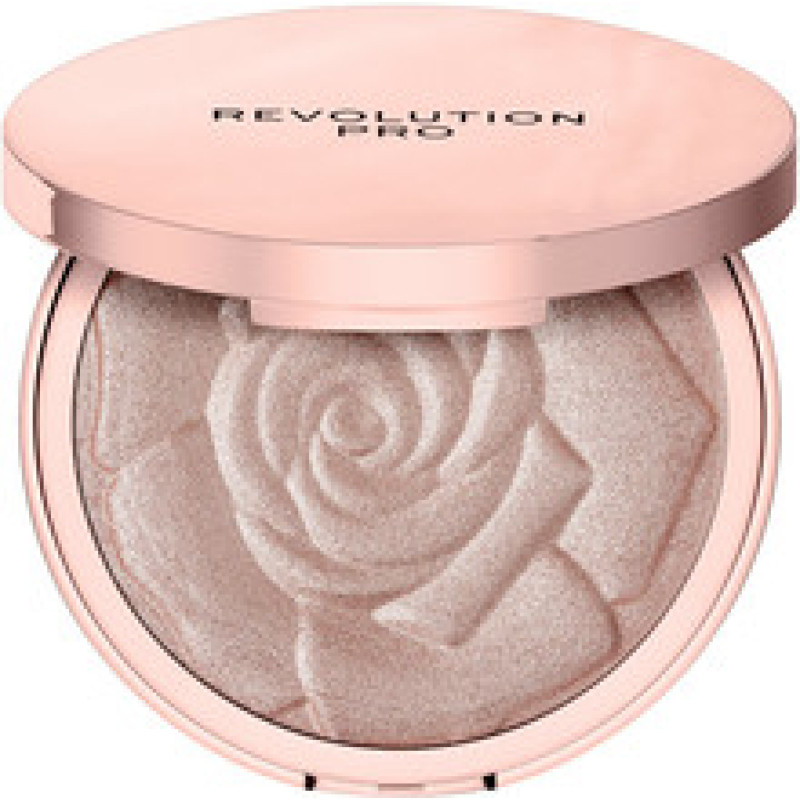 Makeup Revolution Revolution PRO Eternal Rose White Rose Highlighter - Pudrov&yacute; rozjasňovač 18 g