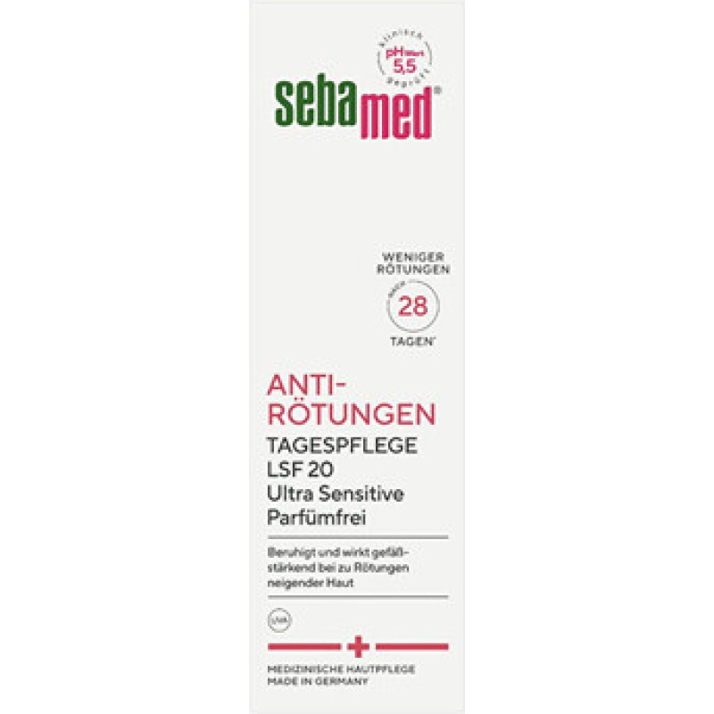 Sebamed Anti-Redness Day Cream SPF 20 - Light day cream.