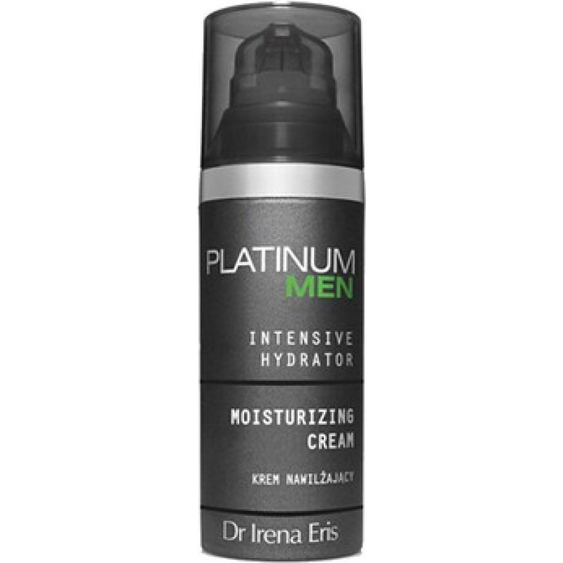 Dr Irena Eris Men Platinum Intensive Hydrator Moisturizing Cream - Moisturizing cream for face and eye area for men.
