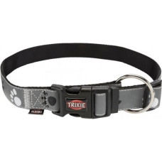 Trixie Kakla siksna - Trixie Silver Reflect collar, S–M: 30–45 cm|15 mm